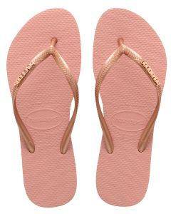  HAVAIANAS SLIM LOGO METALLIC / (37-38)