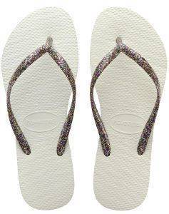  HAVAIANAS SLIM LOGO METALLIC / (37-38)