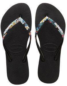 ΣΑΓΙΟΝΑΡΑ HAVAIANAS SLIM STRAPPED ΜΑΥΡΗ (35-36) ΣΑΓΙΟΝΑΡΑ HAVAIANAS SLIM STRAPPED ΜΑΥΡΗ (35-36)