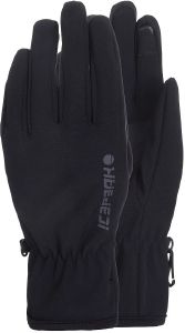 ICEPEAK ΓΑΝΤΙΑ ICEPEAK HUSTONVILLE SOFTSHELL GLOVES ΜΑΥΡΑ