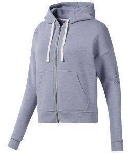ΖΑΚΕΤΑ REEBOK TRAINING ESSENTIALS SWEATSHIRT ΛΙΛΑ (M) ΖΑΚΕΤΑ REEBOK TRAINING ESSENTIALS SWEATSHIRT ΛΙΛΑ (M)