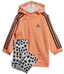  ADIDAS PERFORMANCE HOODED DRESS SET / (74 CM)