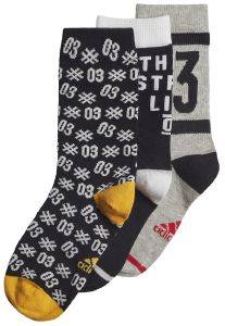  ADIDAS PERFORMANCE GRAPHIC SOCKS / (25-27)