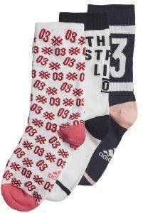 ������� ADIDAS PERFORMANCE GRAPHIC SOCKS 3P ������/���/������ (28-30)