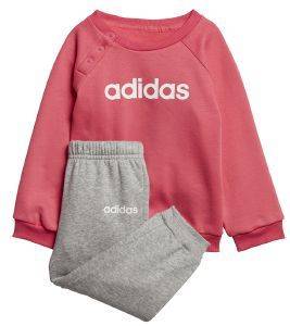 ΣΕΤ ADIDAS SPORT INSPIRED LINEAR FLEECE JOGGER SET ΡΟΖ/ΓΚΡΙ (86 CM) ΣΕΤ ADIDAS SPORT INSPIRED LINEAR FLEECE JOGGER SET ΡΟΖ/ΓΚΡΙ (86 CM)