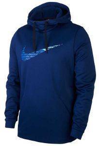  NIKE THERMA FLEECE PULLOVER HOODIE GRAFIX   (L)