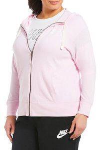 ΖΑΚΕΤΑ NIKE SPORTSWEAR GYM VINTAGE FULL ZIP HOODIE PLUS ΡΟΖ (XXXL) ΖΑΚΕΤΑ NIKE SPORTSWEAR GYM VINTAGE FULL ZIP HOODIE PLUS ΡΟΖ (XXXL)