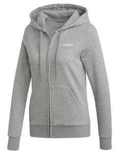 ΖΑΚΕΤΑ ADIDAS PERFORMANCE ESSENTIALS PLAIN HOODIE ΓΚΡΙ (S) ΖΑΚΕΤΑ ADIDAS PERFORMANCE ESSENTIALS PLAIN HOODIE ΓΚΡΙ (S)