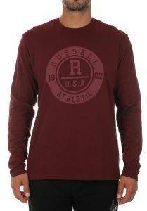 ΜΠΛΟΥΖΑ RUSSELL ATHLETIC TONAL L/S CREWNECK TEE ΜΠΟΡΝΤΩ (S) ΜΠΛΟΥΖΑ RUSSELL ATHLETIC TONAL L/S CREWNECK TEE ΜΠΟΡΝΤΩ (S)