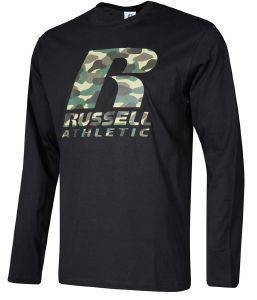 ΜΠΛΟΥΖΑ RUSSELL ATHLETIC L/S CREWNECK CAMO CAMO TEE ΜΑΥΡΗ (M) ΜΠΛΟΥΖΑ RUSSELL ATHLETIC L/S CREWNECK CAMO CAMO TEE ΜΑΥΡΗ (M)