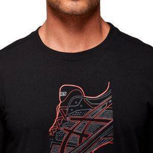  ASICS RUNNING GRAPHIC TEE  (M)