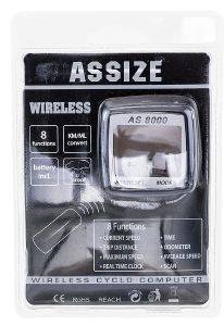  ASSIZE WIRELESS CYCLO COMPUTER AS-8000