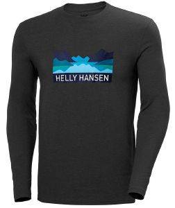 ΜΠΛΟΥΖΑ HELLY HANSEN NORD GRAPHIC LONGSLEEVE ΑΝΘΡΑΚΙ (M) ΜΠΛΟΥΖΑ HELLY HANSEN NORD GRAPHIC LONGSLEEVE ΑΝΘΡΑΚΙ (M)