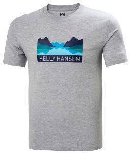 ΜΠΛΟΥΖΑ HELLY HANSEN NORD GRAPHIC T-SHIRT ΓΚΡΙ ΜΕΛΑΝΖΕ (L) ΜΠΛΟΥΖΑ HELLY HANSEN NORD GRAPHIC T-SHIRT ΓΚΡΙ ΜΕΛΑΝΖΕ (L)