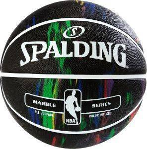 ΜΠΑΛΑ SPALDING NBA BLACK MULTI COLOR OUTDOOR (7) ΜΠΑΛΑ SPALDING NBA BLACK MULTI COLOR OUTDOOR (7)