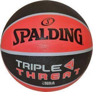 ΜΠΑΛΑ SPALDING NBA TRIPLE THREAT COLOUR RUBBER ΚΟΚΚΙΝΗ/ΜΑΥΡΗ (5) ΜΠΑΛΑ SPALDING NBA TRIPLE THREAT COLOUR RUBBER ΚΟΚΚΙΝΗ/ΜΑΥΡΗ (5)