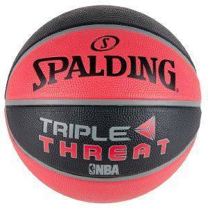 ΜΠΑΛΑ SPALDING NBA TRIPLE THREAT COLOUR RUBBER ΚΟΚΚΙΝΗ/ΜΑΥΡΗ (3) ΜΠΑΛΑ SPALDING NBA TRIPLE THREAT COLOUR RUBBER ΚΟΚΚΙΝΗ/ΜΑΥΡΗ (3)