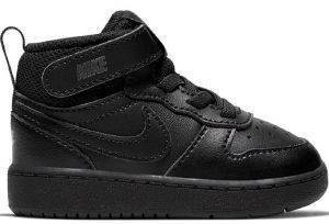 ΠΑΠΟΥΤΣΙ NIKE COURT BOROUGH MID 2 (TDV) ΜΑΥΡΟ (USA:5C, EU:21) ΠΑΠΟΥΤΣΙ NIKE COURT BOROUGH MID 2 (TDV) ΜΑΥΡΟ (USA:5C, EU:21)