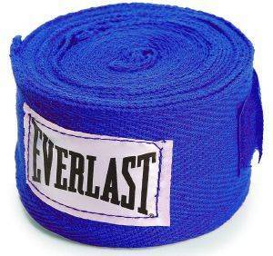 EVERLAST ΕΠΙΔΕΣΜΟΙ (ΖΕΥΓΑΡΙ) EVERLAST CLASSIC HAND WRAPS 4455BLU ΜΠΛΕ (3Μ)