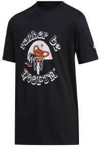 ΜΠΛΟΥΖΑ ADIDAS PERFORMANCE LIL STRIPE RATHER BE HOOPIN T-SHIRT ΜΑΥΡΟ (128 CM) ΜΠΛΟΥΖΑ ADIDAS PERFORMANCE LIL STRIPE RATHER BE HOOPIN T-SHIRT ΜΑΥΡΟ (128 CM)