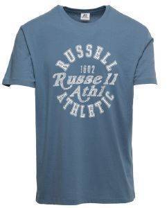 ΜΠΛΟΥΖΑ RUSSELL ATHLETIC S/S CREWNECK COTTON ΜΠΛΕ (XL) ΜΠΛΟΥΖΑ RUSSELL ATHLETIC S/S CREWNECK COTTON ΜΠΛΕ (XL)