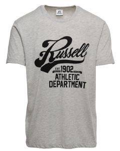  RUSSELL ATHLETIC SCRIPT S/S CREWNECK TEE  (M)