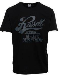 ΜΠΛΟΥΖΑ RUSSELL ATHLETIC SCRIPT S/S CREWNECK TEE ΜΑΥΡΗ (L) ΜΠΛΟΥΖΑ RUSSELL ATHLETIC SCRIPT S/S CREWNECK TEE ΜΑΥΡΗ (L)