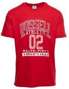  RUSSELL ATHLETIC TRACK & FIELD S/S CREWNECK TEE  (S)
