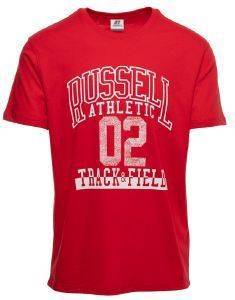 ΜΠΛΟΥΖΑ RUSSELL ATHLETIC TRACK & FIELD S/S CREWNECK TEE ΚΟΚΚΙΝΗ (XL) ΜΠΛΟΥΖΑ RUSSELL ATHLETIC TRACK & FIELD S/S CREWNECK TEE ΚΟΚΚΙΝΗ (XL)