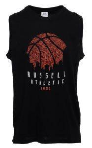  RUSSELL ATHLETIC BASKET BALL SKYLINE SINGLET  (M)