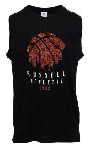 ΦΑΝΕΛΑΚΙ RUSSELL ATHLETIC BASKET BALL SKYLINE SINGLET ΜΑΥΡΟ (XXL) ΦΑΝΕΛΑΚΙ RUSSELL ATHLETIC BASKET BALL SKYLINE SINGLET ΜΑΥΡΟ (XXL)