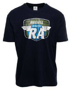  RUSSELL ATHLETIC WINGS S/S CREWNECK TEE   (M)