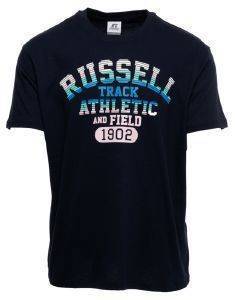 ΜΠΛΟΥΖΑ RUSSELL ATHLETIC TRACK S/S CREWNECK TEE ΜΠΛΕ ΣΚΟΥΡΟ (M) ΜΠΛΟΥΖΑ RUSSELL ATHLETIC TRACK S/S CREWNECK TEE ΜΠΛΕ ΣΚΟΥΡΟ (M)