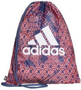 ΣΑΚΙΔΙΟ ADIDAS PERFORMANCE GYM SACK ΡΟΖ/ΜΠΛΕ ΣΑΚΙΔΙΟ ADIDAS PERFORMANCE GYM SACK ΡΟΖ/ΜΠΛΕ