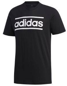  ADIDAS SPORT INSPIRED LINEAR LOGO GRAPHIC TEE  (M)