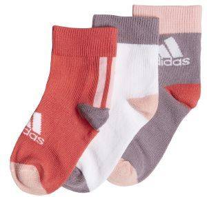 ΚΑΛΤΣΕΣ ADIDAS PERFORMANCE ANKLE 3P ΡΟΖ/ΛΕΥΚΕΣ/ΜΩΒ (28-30) ΚΑΛΤΣΕΣ ADIDAS PERFORMANCE ANKLE 3P ΡΟΖ/ΛΕΥΚΕΣ/ΜΩΒ (28-30)