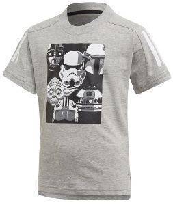 ΜΠΛΟΥΖΑ ADIDAS PERFORMANCE STAR WARS TEE ΓΚΡΙ (122 CM) ΜΠΛΟΥΖΑ ADIDAS PERFORMANCE STAR WARS TEE ΓΚΡΙ (122 CM)
