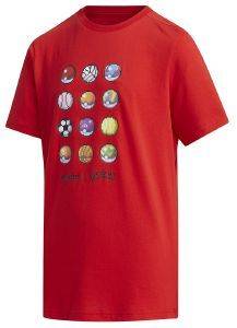 ΜΠΛΟΥΖΑ ADIDAS PERFORMANCE POKEMON TEE ΚΟΚΚΙΝΗ (128 CM) ΜΠΛΟΥΖΑ ADIDAS PERFORMANCE POKEMON TEE ΚΟΚΚΙΝΗ (128 CM)