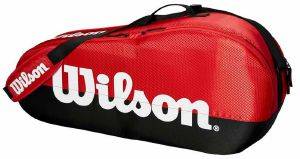 ΤΣΑΝΤΑ WILSON TEAM 2 COMPARTMENT TENNIS BAG ΜΑΥΡΗ/ΚΟΚΚΙΝΗ ΤΣΑΝΤΑ WILSON TEAM 2 COMPARTMENT TENNIS BAG ΜΑΥΡΗ/ΚΟΚΚΙΝΗ