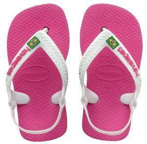 ΣΑΝΔΑΛΙ HAVAIANAS BABY BRASIL LOGO II ΡΟΖ (21) ΣΑΝΔΑΛΙ HAVAIANAS BABY BRASIL LOGO II ΡΟΖ (21)