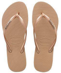  HAVAIANAS SLIM LOGO METALLIC  (35-36)