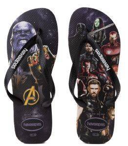 ��������� HAVAIANAS TOP MARVEL AVENGERS ����� (33-34)