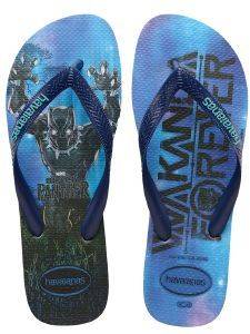 ��������� HAVAIANAS TOP MARVEL BLACK PANTHER ���� (BR:43/44,EUR:45/46)