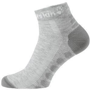 JACK WOLFSKIN ΚΑΛΤΣΕΣ JACK WOLFSKIN MULTIFUNCTION SOCK LOW CUT ΓΚΡΙ