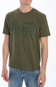  RUSSELL ATHLETIC WINGS S/S CREWNECK TEE  (M)