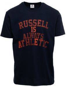  RUSSELL ATHLETIC RA MOTTO S/S CREWNECK TEE   (S)