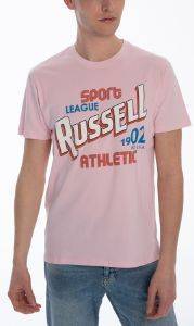  RUSSELL ATHLETIC SPORT LEAGUE S/S CREWNECK TEE  (S)