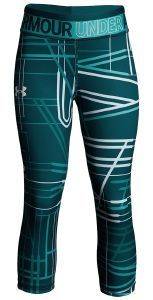  3/4 UNDER ARMOUR HEATGEAR ARMOUR PRINTED CAPRIS  (M)