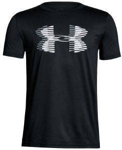  UNDER ARMOUR UA TECH BIG LOGO SOLID S/S SHIRT  (M)