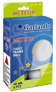 GARLANDO ΜΠΑΛΑΚΙΑ PING PONG GARLANDO METEOR 1STAR (6 TMX)